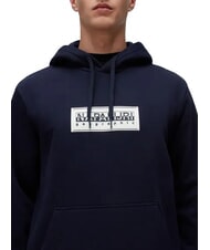 NAPAPIJRI B-BOX LOGO H Hoodie blu marine - Sweatshirts - 3