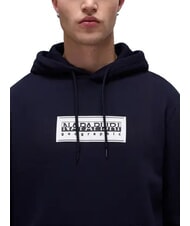NAPAPIJRI B-BOX LOGO H Hoodie blu marine - Sweatshirts - 4