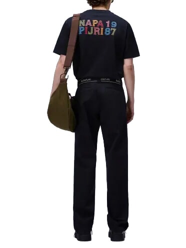 S-ELIOR SS Short-sleeved T-shirt black beauty - T-shirt