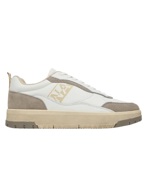 S5DUST01 Leather sneakers white/beige - Men&rsquo;s shoes