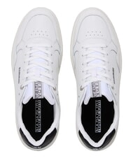 NAPAPIJRI S5BARK12 Leather sneakers white/black - Men&rsquo;s shoes - 4