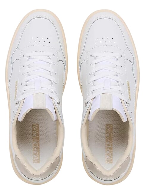 S5BARK12 Leather sneakers white/beige - Men&rsquo;s shoes
