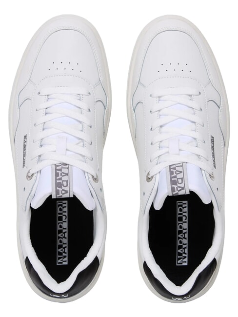 S5BARK12 Leather sneakers white/black - Men&rsquo;s shoes