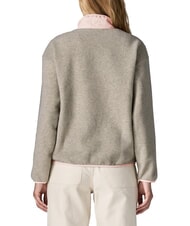 PATAGONIA SYNCH Recycled fleece jacket oatmeal heather with pink frost - Women's Jackets - 2
