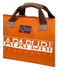 NAPAPIJRI BERING Duffel bag with shoulder strap orange pumpkin - Duffle bags - 6
