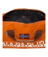 NAPAPIJRI BERING Duffel bag with shoulder strap orange pumpkin - Duffle bags - 7