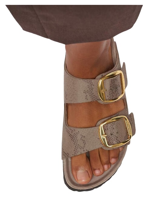 MADRID BIG BUCKLE Anatomical sandals python ray - Women&rsquo;s shoes