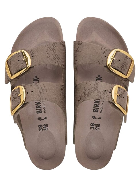 MADRID BIG BUCKLE Anatomical sandals python ray - Women&rsquo;s shoes