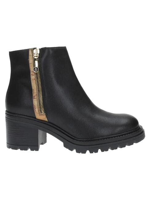 GEO Ankle boot, mixed leather Black - Women&rsquo;s shoes