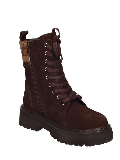 GEO Leather ankle boots with 5 cm heel dark - Women&rsquo;s shoes