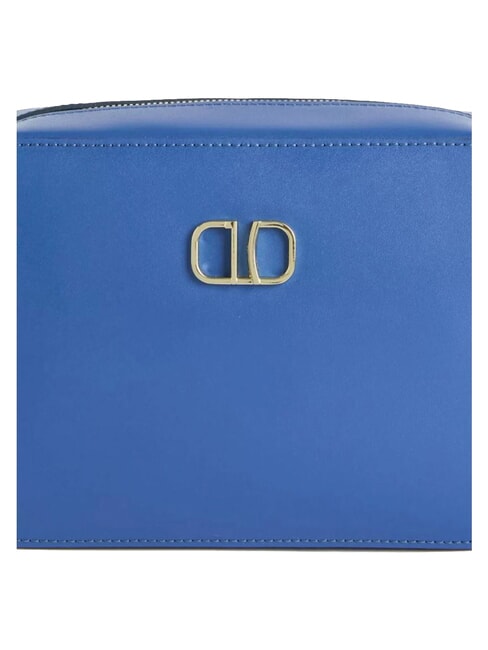 GEO SUMMER FEELING Mini shoulder bag, in leather astral blue - Women&rsquo;s Bags
