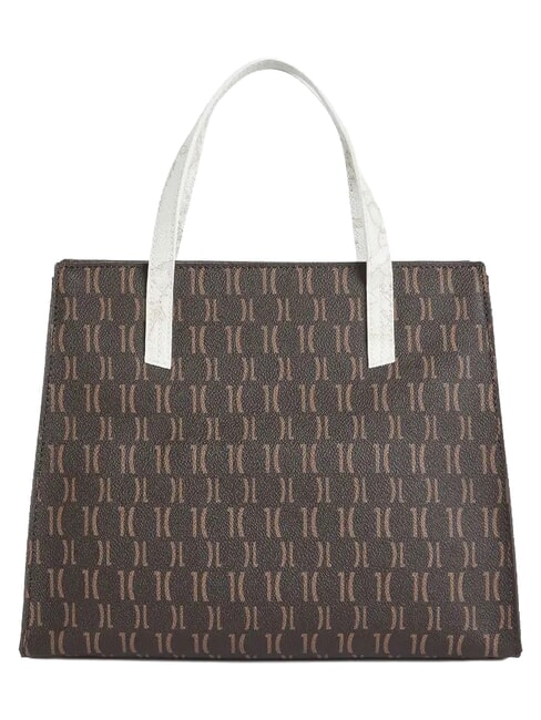 HIGH MONOGRAM GEO Handbag with shoulder strap chocolate - Women&rsquo;s Bags