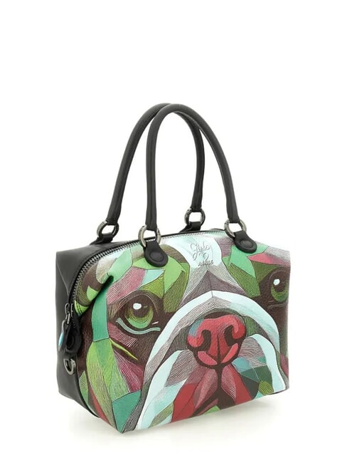 G3 PLUS Medium shopping bag, convertible green bulldog - Women&rsquo;s Bags