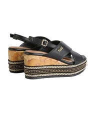 ALVIERO MARTINI PRIMA CLASSE GEO Wedge sandals 8 Black - Women&rsquo;s shoes - 3