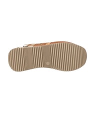 ALVIERO MARTINI PRIMA CLASSE GEO JR Side logo platform sneakers Leather / Geo Beige - Women&rsquo;s shoes - 4