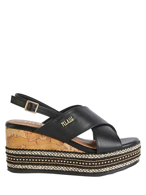GEO Wedge sandals 8 Black - Women&rsquo;s shoes
