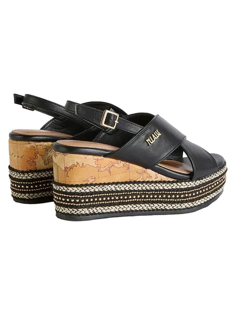 GEO Wedge sandals 8 Black - Women&rsquo;s shoes