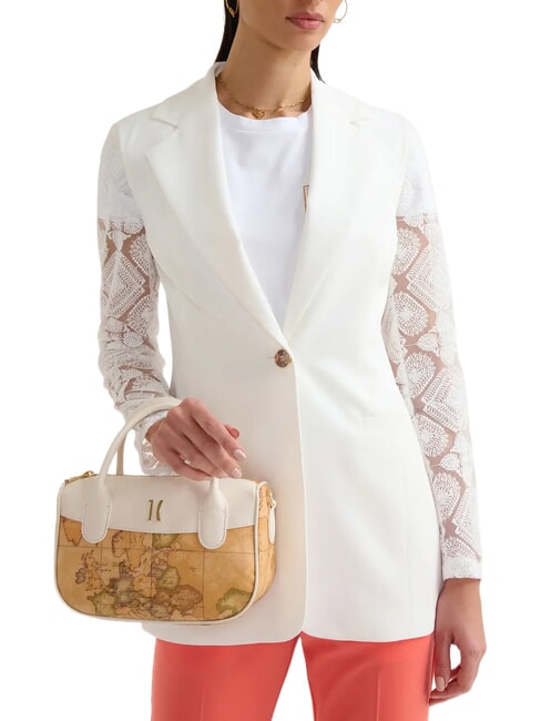 HETRITAGE GEO Handbag with shoulder strap ivory - Women&rsquo;s Bags
