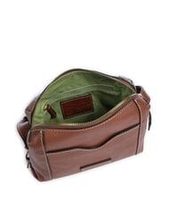 THE BRIDGE GEMMA Mini shoulder bag, in leather BROWN - Women&rsquo;s Bags - 3