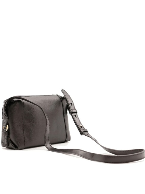 GEMMA Mini shoulder bag, in leather Black Gold - Women&rsquo;s Bags