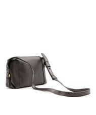 THE BRIDGE GEMMA Mini shoulder bag, in leather Black Gold - Women&rsquo;s Bags - 3