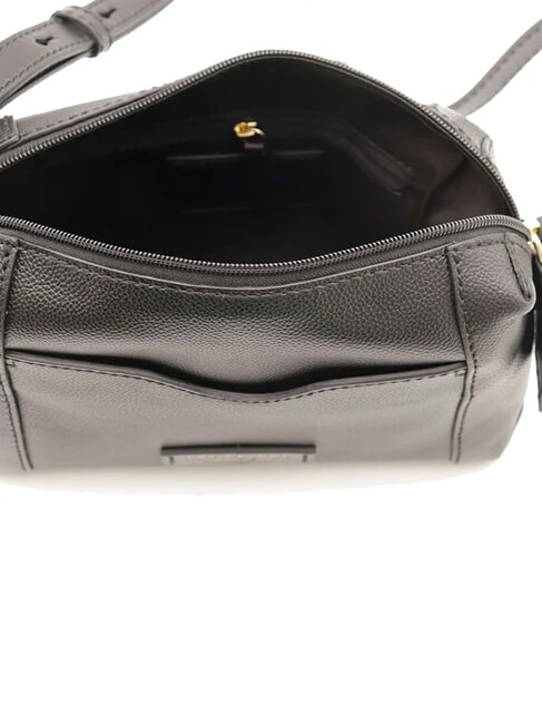 GEMMA Mini shoulder bag, in leather Black Gold - Women&rsquo;s Bags