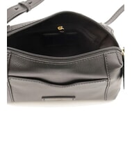 THE BRIDGE GEMMA Mini shoulder bag, in leather Black Gold - Women&rsquo;s Bags - 4