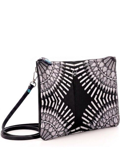 BEYONCE MULTICOLOR M Leather clutch bag with shoulder strap Jaipur - Women&rsquo;s Bags