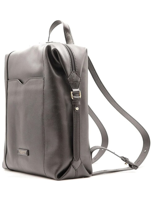 GEMMA Leather backpack Black Gold - Women&rsquo;s Bags