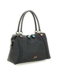GABS THAMARA PLUS Medium shoulder bag, in leather black/lava - Women&rsquo;s Bags - 4
