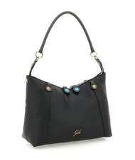 GABS THAMARA PLUS Medium shoulder bag, in leather black/lava - Women&rsquo;s Bags - 5