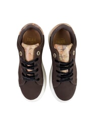 ALVIERO MARTINI PRIMA CLASSE GEO Logoed sneakers dark brown/geo beige - Women&rsquo;s shoes - 5