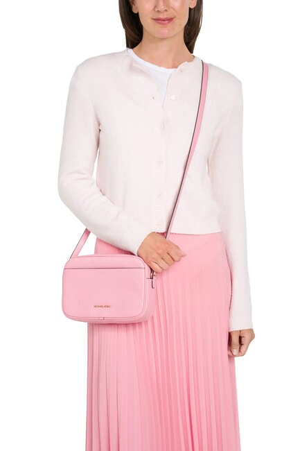 JET SET Shoulder bag, in leather carnation - Women&rsquo;s Bags
