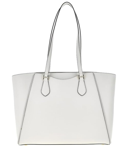 TARYN Leather shoulder shopping bag white - Women&rsquo;s Bags