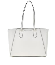 MICHAEL KORS TARYN Leather shoulder shopping bag white - Women&rsquo;s Bags - 4