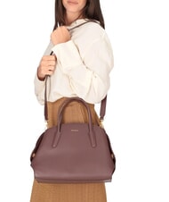 COCCINELLE TYLDE SOFT Shoulder bag with shoulder strap, in leather berry - Women&rsquo;s Bags - 5
