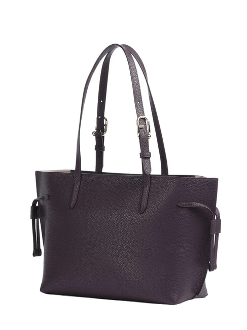 AVA Medium leather shopping bag winter bloom+cotton g int. - Women&rsquo;s Bags