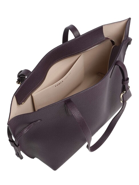 AVA Medium leather shopping bag winter bloom+cotton g int. - Women&rsquo;s Bags