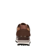 ALVIERO MARTINI PRIMA CLASSE GEO High-top sneakers dark brown/geo beige - Women&rsquo;s shoes - 4