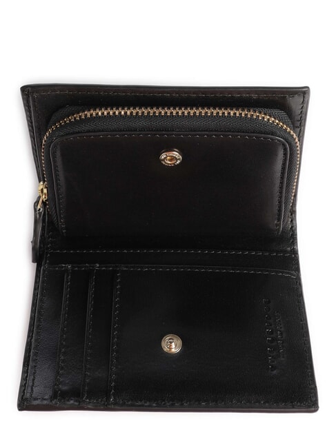 LUCREZIA Leather wallet Black Gold - Women&rsquo;s Wallets