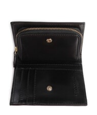 THE BRIDGE LUCREZIA Leather wallet Black Gold - Women&rsquo;s Wallets - 2