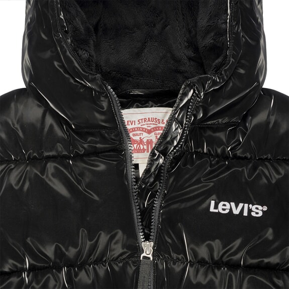SHINY HWWT Down filled comforter black - Baby Jackets