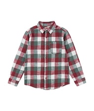 LEVI'S BUFFALO Long-sleeved flannel shirt red pear - children's shirts - 4