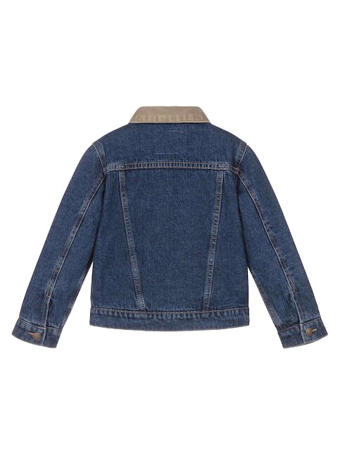 QUILTED Denim jacket bandwagon w/o destruction - Baby Jackets