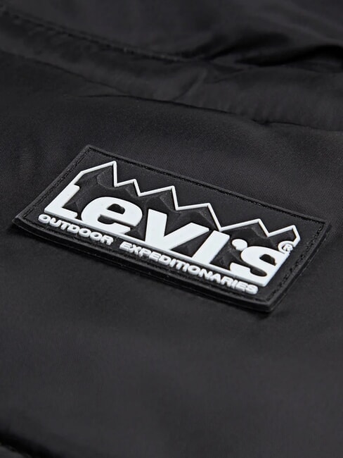 SHERPA Down jacket with hood black - Baby Jackets