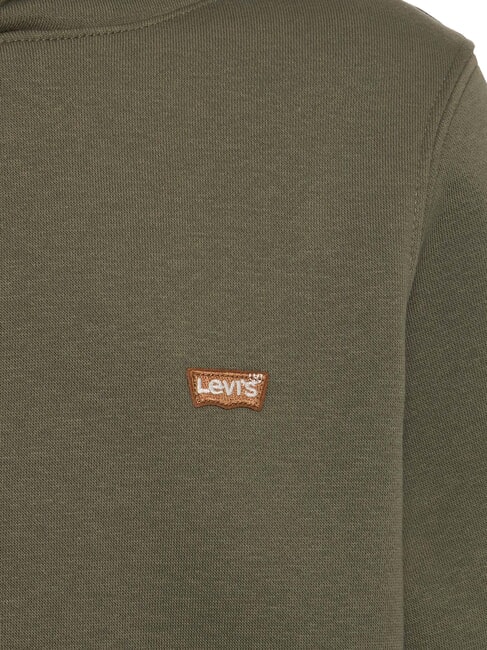 MINI BATWING Hoodie deep lichen green - Baby Sweatshirt