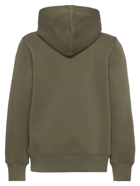 MINI BATWING Hoodie deep lichen green - Baby Sweatshirt