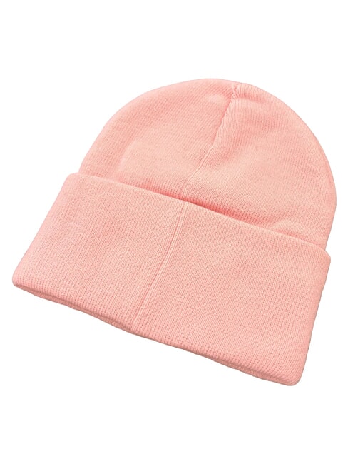 TONAL Cuffed hat crystal rose - Baby Hat