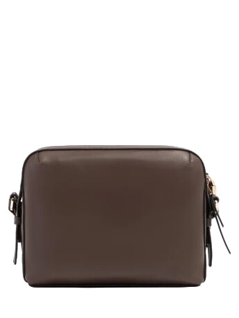 CIRCLE shoulder bag dark walnut suede - Women&rsquo;s Bags
