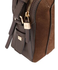 PIQUADRO CIRCLE shoulder bag dark walnut suede - Women&rsquo;s Bags - 5